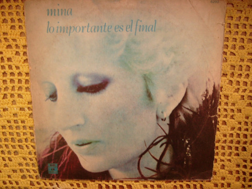 Mina / Lo Importante Es El Final - Lp Vinilo Promo