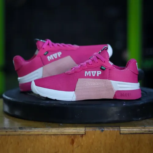 Tênis Para Crossfit - Mvp Fitness 5x5 Pink White Treino Lpo