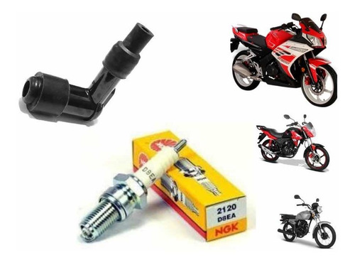 Kit Capuchon Con Bujia D8ea Italika Ft125 150 Rt200 125z