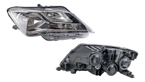 Par Faros Seat Toledo Elec C/motor P/halogeno 2018 Depo