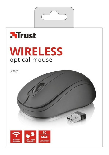 Mouse Inalámbrico Compacto Trust Ziva 21509