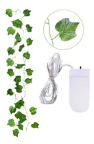 Comprar Guinalda De Luces Led Con Hojas Artificiales Para Decoración