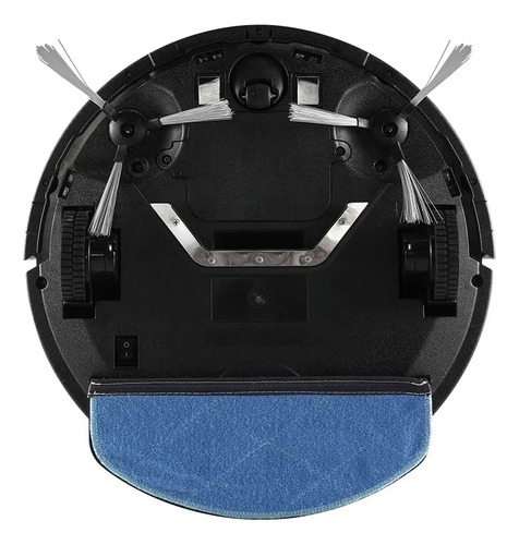 Robô aspirador e passa pano Multilaser Hydra preto 110V/220V