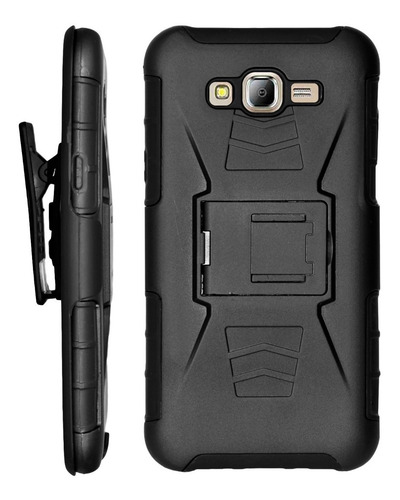 Funda Moss Uso Rudo 3 En 1 Para Samsung Galaxy J7 J700
