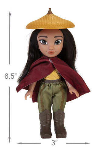 Muñeca Raya Y El Ultimo Dragon De Disney Articulada Original