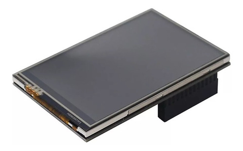 Pantalla Tactil 3.5 Raspberry Pi 4 Case Doble Ventilador Kit