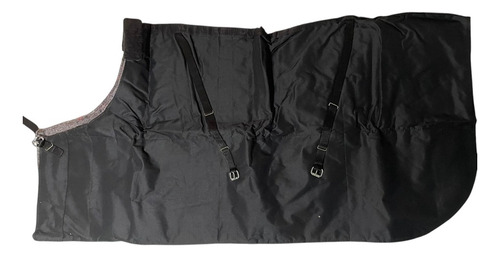 Manta Capa Caballo Cordura Impermeable Frazada 1,20 S/pescue Negro