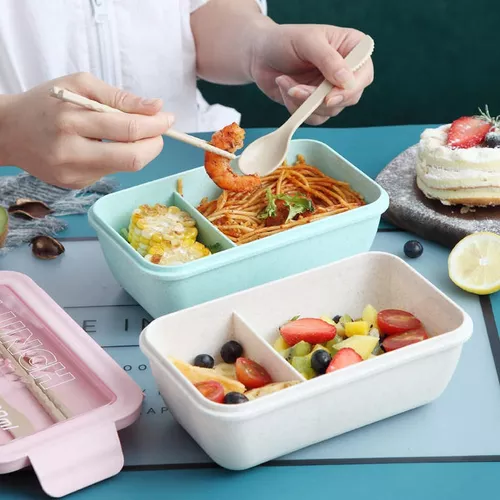 Topper Comida Lunch Box con cuchara palillos Azul – XtremeChiwas