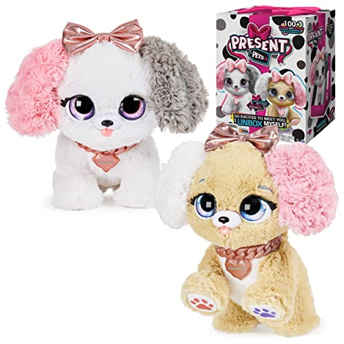 Present Pets, Fancy Puppy Interactive Surprise Plush Toy Pet