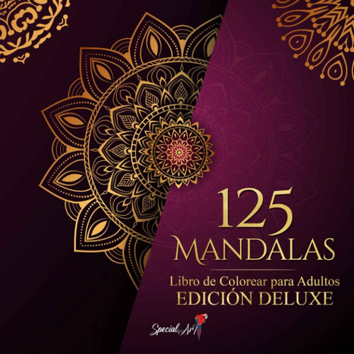 Libro: 125 Mandalas: Un Libro De Colorear Para Adultos Con M