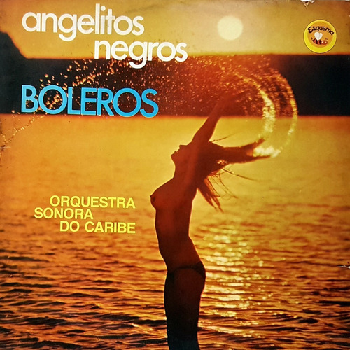 Lp Angelitos Negros - Boleros - Orquestra Sonora Do Caribe -