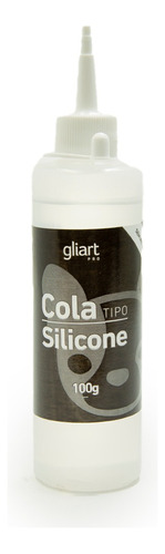 Cola Líquido Gliart Cola Silicone Artesanato