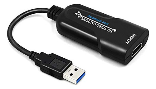 Tarjeta De Captura De Video 1080p 60fps Hdmi A Usb2.0 Uvc