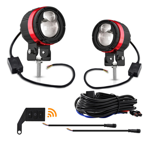 Faros Delanteros De Motocicleta, Luz De 90 W, Cápsulas De Co