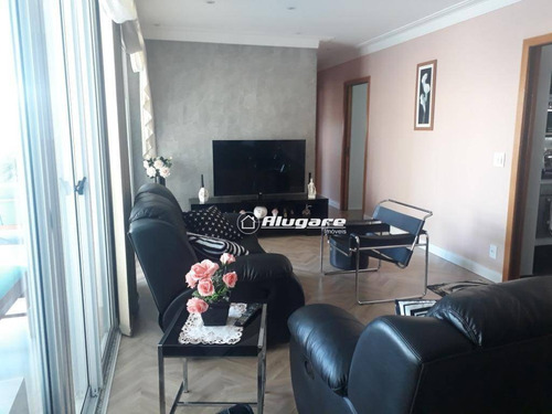 Apartamento Com 3 Suítes + 3 Vagas À Venda, 126 M² Por R$ 990mil - Centro - Guarulhos/sp - Ap3062
