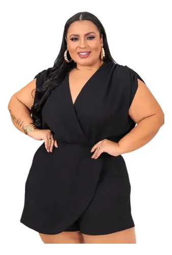Plus sales size macaquinho