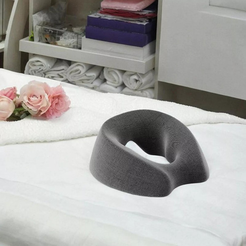 Almohada Facial Silicona Suave Para Spa/masajes Sin Marcas