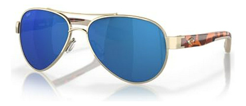 Lentes De Sol - Costa Del Mar Women's Loreto Aviator Sunglas