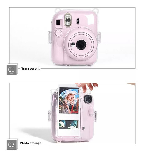 Carcasa Protectora Para Fujifilm Instax Mini12 Color D