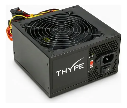 Fonte Real Thype 500w Preto Bivolt 50-60hz - Th-522