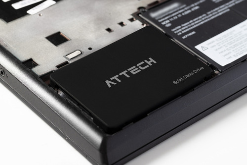 Imagen 4 de 4 de Disco Sólido Ssd Interno Attech At422 128gb Negro