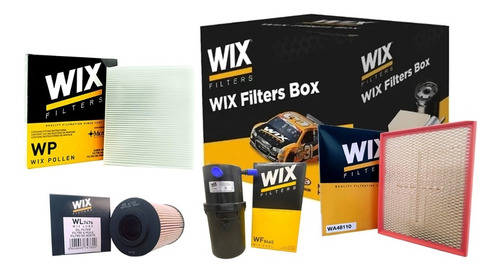 Kit X 4 Filtros Wix Volkswagen Amarok 2.0 Tdi Desde 2010