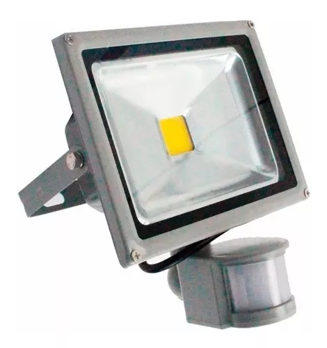 Foco LED para exterior con sensor de movimiento 30W