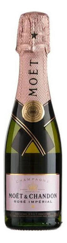 Pack De 12 Champagne Moet Chandon Brut Imperial Rose 200 Ml