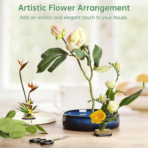 3 Ranas Japonesas Con Forma De Flor De Ikebana Para Arreglos