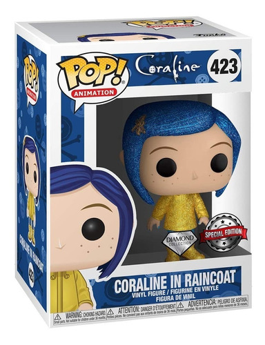 Funko Pop! Coraline In Raincoat Diamond Special Edition