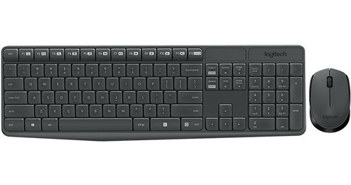 Imagen 5 de 5 de Kit Teclado Mouse Logitech Mk235 Inalambrico Wireless