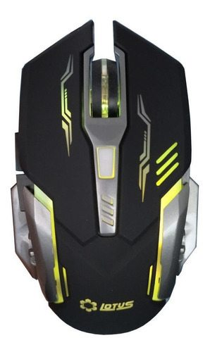 Juego de 10 ratones Fio de 1,40 m, USB, LED RGB, 6000 Dpi, Lotus Lt-t6