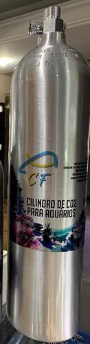 Imagem 2 de 3 de Kit Cilindro Alumínio Co2 De 3 L Regulador Com Solenóide 12v