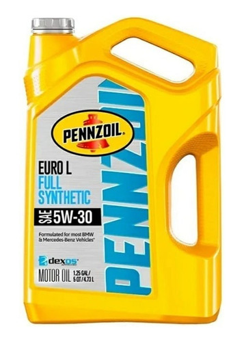4.73 Lts Aceite 5w30 Pennzoil Euro L
