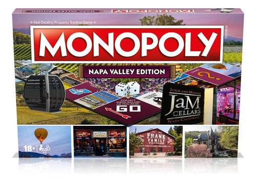 Juego De Mesa Monopoly Napa Valley