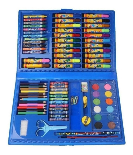 Imagen 2 de 5 de Valija Set De Dibujo Pintura Arte Utiles Colour Studio 86 Ps