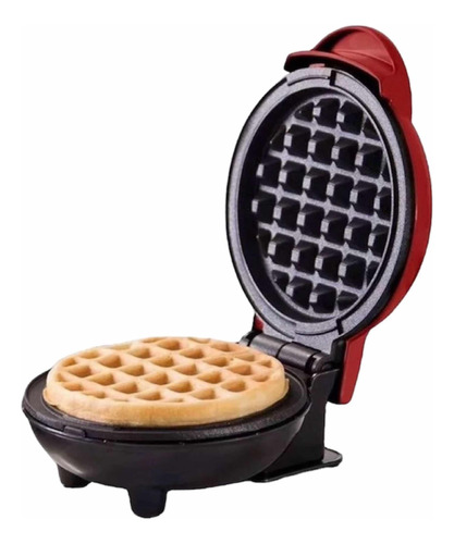 Mini Wafflera Antiadherente Redondo Waffles