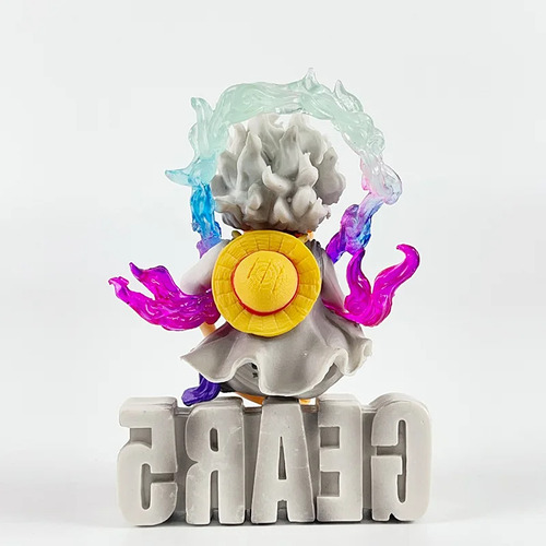 Figura One Piece Luffy Gear 5 Cartel Chico Anime Muñeco Pvc