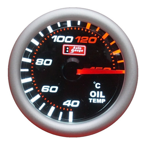 Reloj Temperatura De Aceite Smoke C Autogauge - Biocartuning