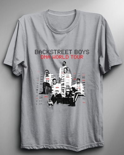 Polera De Back Streets Boys World Tour Chile