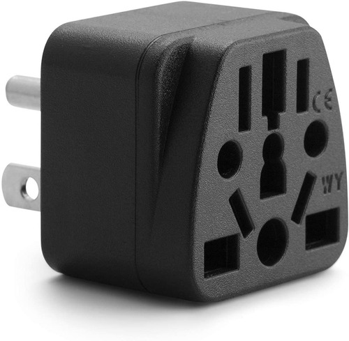 Unidapt Us Travel Plug Adapter, Eu,au,uk,nz,cn,in To Usa (ty