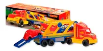 Comprar Camion Transportador Plastico Duravit Con 2 Autos Art 214