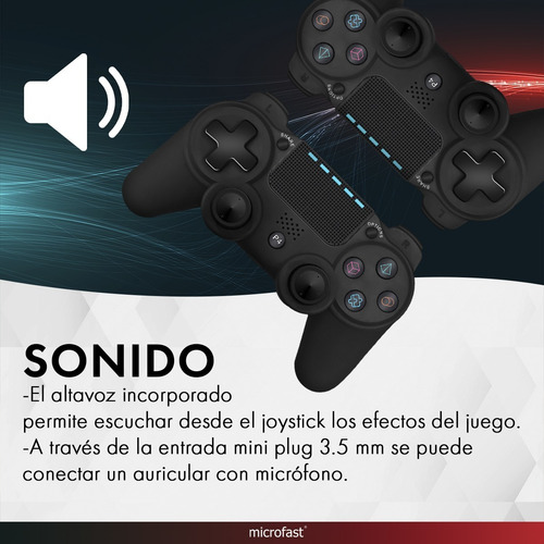 Imagen 9 de 10 de Joystick Inalámbrico P4 Bluetooth 2.4 Pc Dualshock Wireless