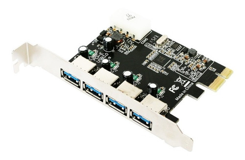 Tarjeta Pci Express A Usb 3,0 4 Puertos