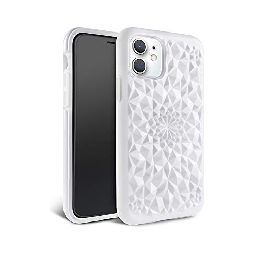 Caso Felony - iPhone 12 Caso Mini - Gloss White Kaleidoscope