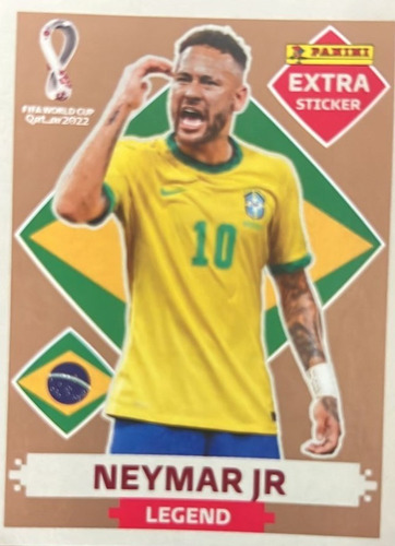 Lamina Bronze Extra Legend Neymar Jr Qatar