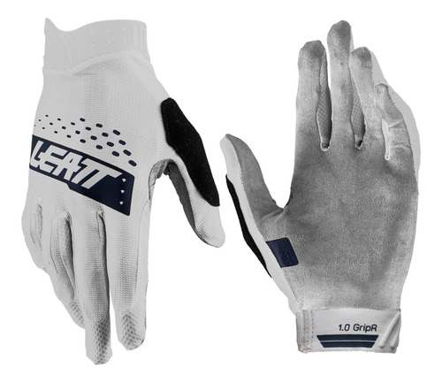 Guantes Bike Mtb Leatt - 1.0 Gripr - Junior Steel