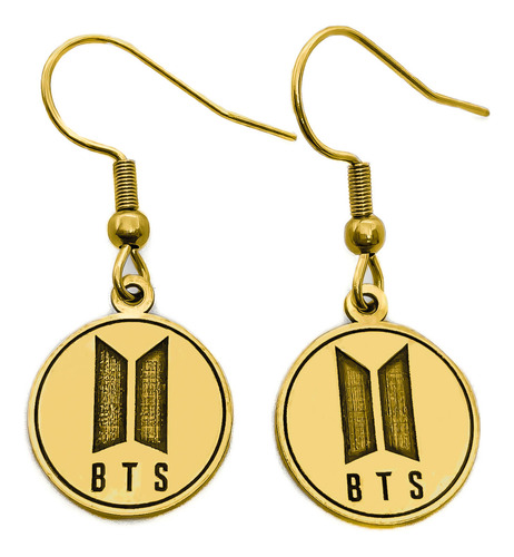 Aros Bts Army Kpop Oro 18k Oro 18k