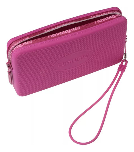 Cartera Havaianas Mini Bag Logo Color Fucsia Para Mujer Color Rosa