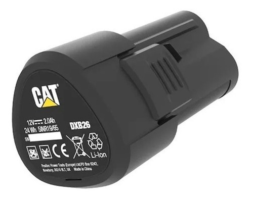 Bateria Litio 12 Voltios 2.0 Amp Ref. Dxb26 Marca Cat